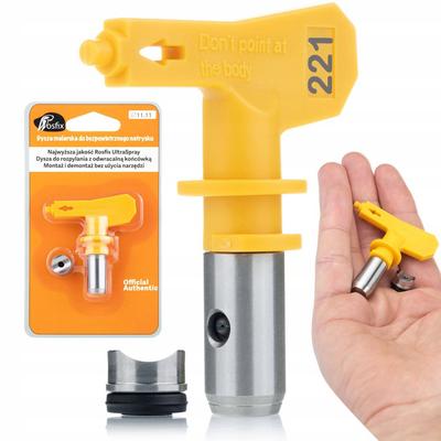 Dysza Malarska Ultra Spray Model 221 – Szerokość Natrysku 10 Cm | Kompatybilna Z Wysokociśnieniowymi Agregatami | Wysoka Jakość I Wytrzymałość