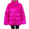 Women's Faux Fox Fur Coat Was Thin Collar Fur Female