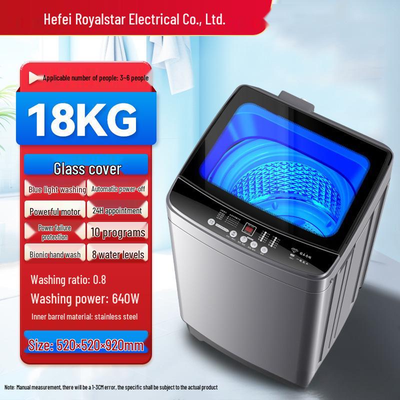 Compact Washer-Dryer Combo: Fully Automatic, Large Capacity, Ideal for Rentals and Small Dorms