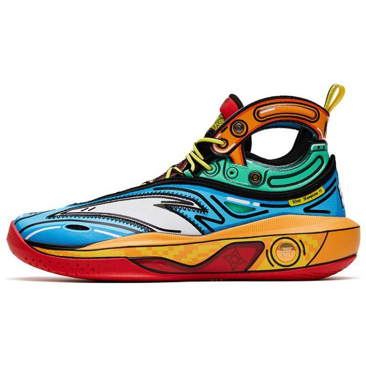 Anta KT8 2D Men Sneakers Multi-Color Blue Yellow 112321101-9