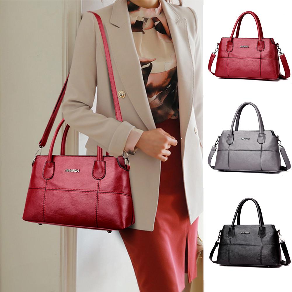 PXiong Woman Tote Casual Bag Crossbody Bag Splicing Leather Handbag Shoulder Bag PXiong Woman Tote Casual Bag Crossbody Bag Splicing Leather Handbag Shoulder Bag