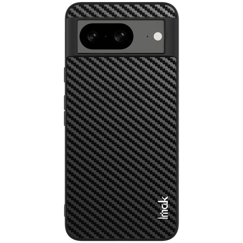 IMAK LX-5 Series for Google Pixel 8 Case Anti-scratch Leather Coating Phone Cover
