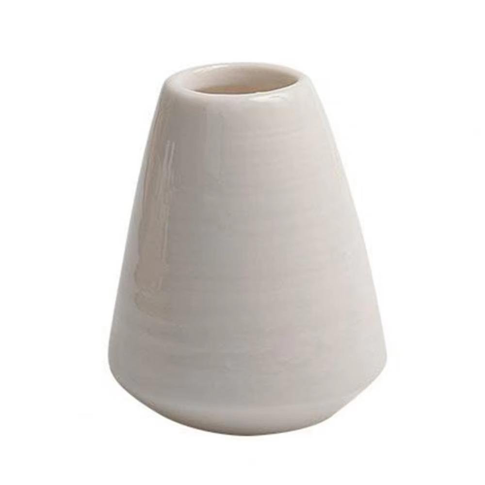 3D Miniature Flower Vase Fridge Sticker White Porcelain Mini Vase Refrigerator Patch  Kitchen Decor