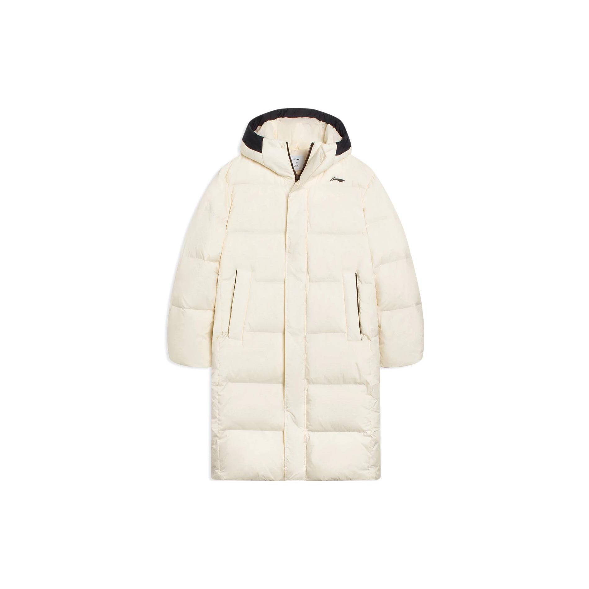 Li Ning Fitness Series Down Jacket Men s Swan White AYMS021-2 XL