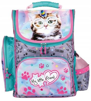 School Backpack Mlf Cat Unicorn St.majewski Kitten with Kitten Backpack