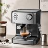 Espresso Machine, 20-Bar Coffee Machine with Milk Frothing Nozzle, 1.6L Water Tank, Black