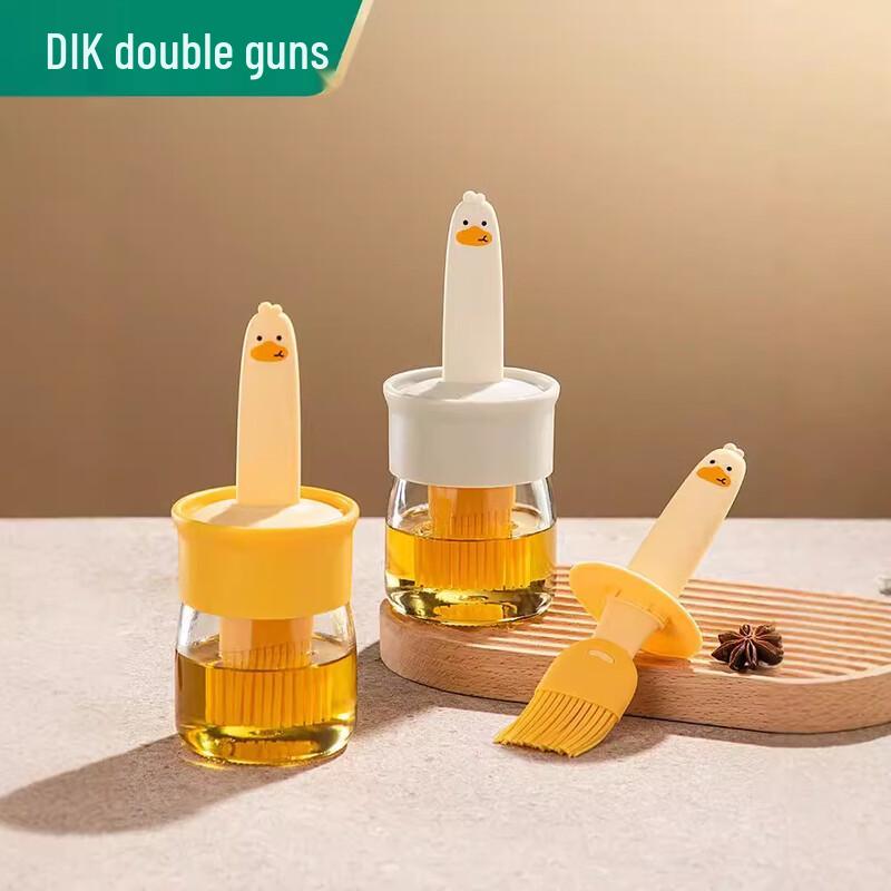 

3-in-1 Food-Grade Silicone Oil Brush with Bottle