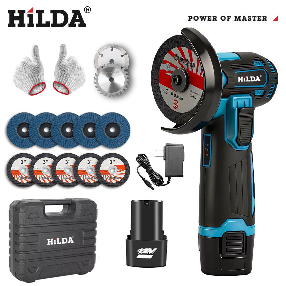 Rechargeable 3-Inch Mini Angle Grinder & Polisher