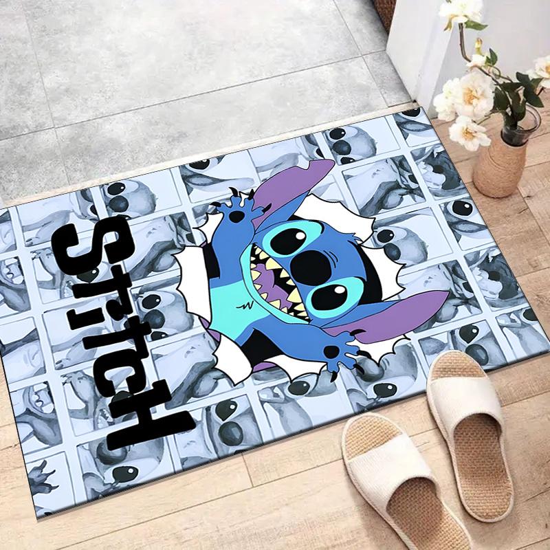 1pc S-Stitch Design Printed Area Rug Carpet for Bedroom Living Room Home Decor Rugs Mat Non Slip Mat Rug for Bedside