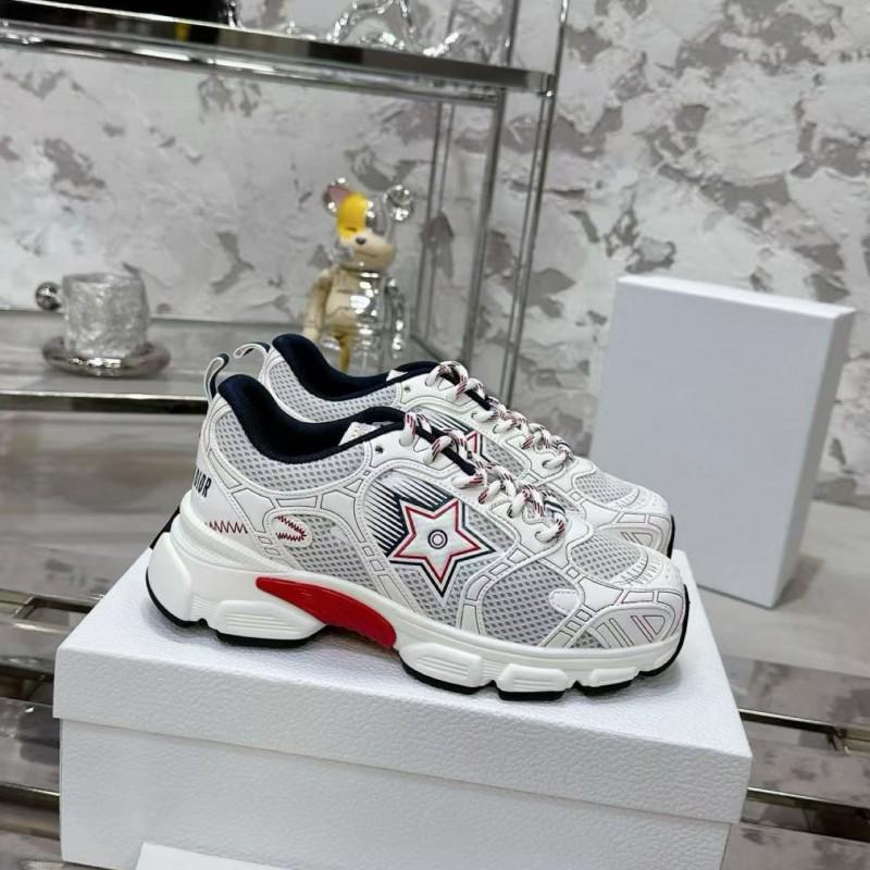 Unisex Platform Sneakers With Breathable Mesh Upper Lace-Up Design Comfortable Cushioned Insole Casual Sport Shoes Daily