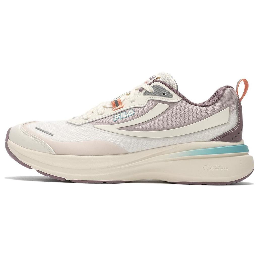 FILA Nuvole 1.0 City Running Mesh Cushioning Durable Breathable Low-Top Running Shoes Women sneaker Pink White A12W341123FWH