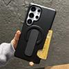 Hybrid-Rüstung mit Kartenfach, stoßfeste Hülle für Samsung Galaxy S26 Ultra S25 S24 Plus, Silikon-Griffhalter für Magsafe, Magnetische Abdeckung