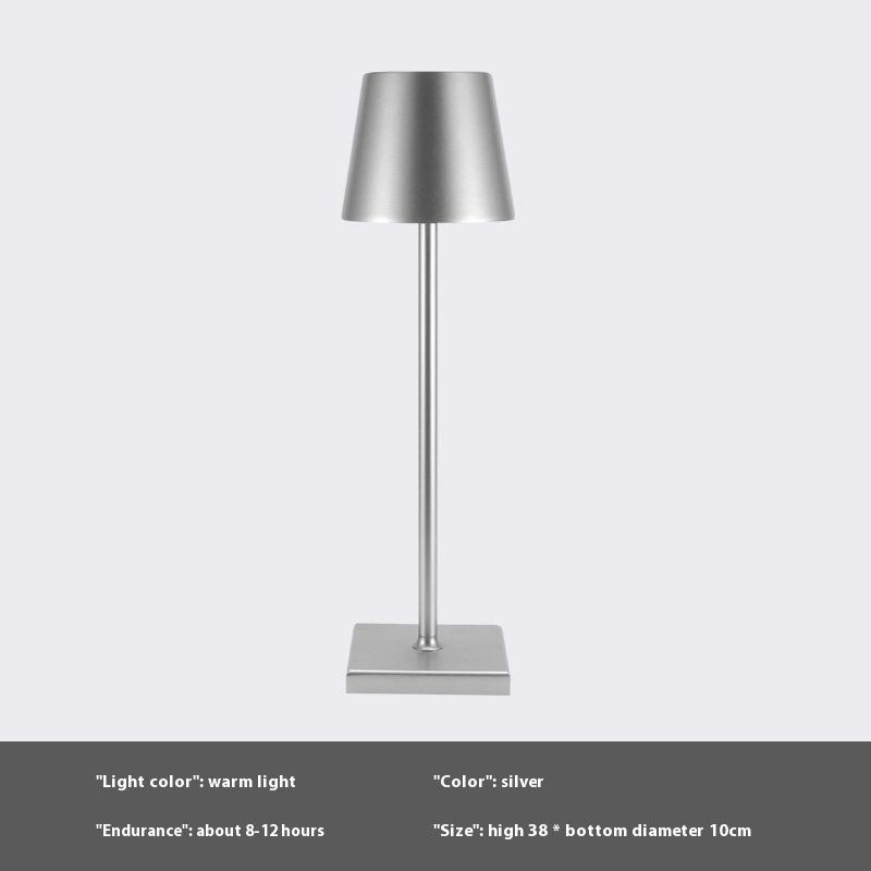 5200mAh New Hotel Cordless Usb Rechargeable Table Lamp Poldina Touch Switch Table Lamp for Bedroom Hotel Living Room Restaurant