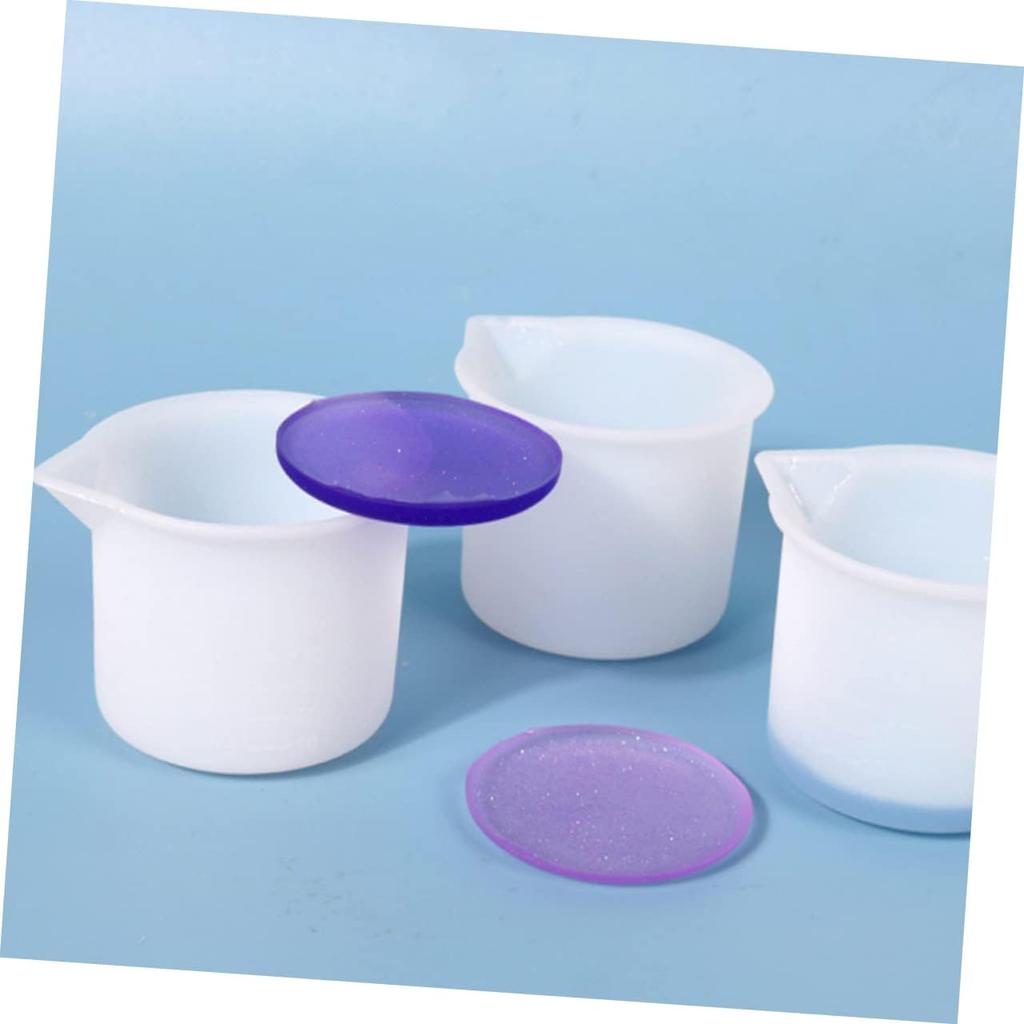 STOBOK 6pcs Silicone Measuring Cup Resin Tools Resin Molds Silicone Molds for Resin DIY Mixing Tools Resin Epoxy Mixing Tool Epoxy Resin Mixing Cup