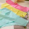 Large Size Knicker Seamless One-piece Underwear for Women Ice Silk Briefs Skin Friendly Low Waist Fitness Sports Panties