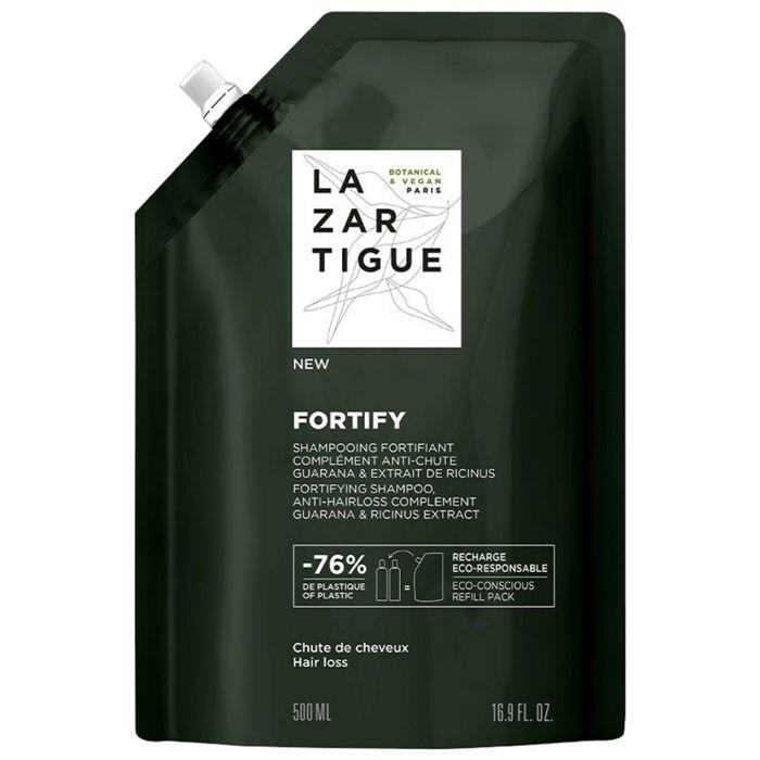 Lazartigue Fortify Shampooing Anti-Chute Cheveux Éco-Recharge 500 ml