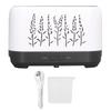 Humidifier 200ml USB Powered Hollow Flame Ambience Lamp Ultrasonic Atomization Aromatherapy