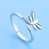 925 Sterling Silver Ring AAA Zircon Adjustable Simplicity Fashion Exquisite Women Jewelry Accessories Wedding Party Gift