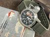 Military Watch Buships Betty Boop Green Cloth Strap [M.R.M.W.] Men's