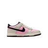 Nike Dunk Low GS Pink Rise Light Orewood Brown Kids Sneakers Pale-Ivory Black FB9109-601