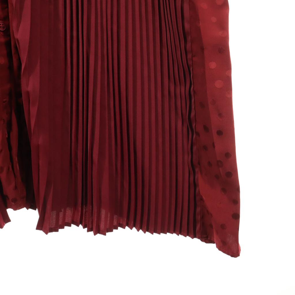 Beauty Products SUMI STYLE Dot Pattern Long Sleeve Shirt Dress F Pleated Women Used