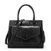 Mode PU Leder Serpentine Umhängetaschen Große Casual Tote Schlange Geprägte Haut Große Umhängetasche Messenger Bag Handtaschen Frauen Taschen mit Top-griff