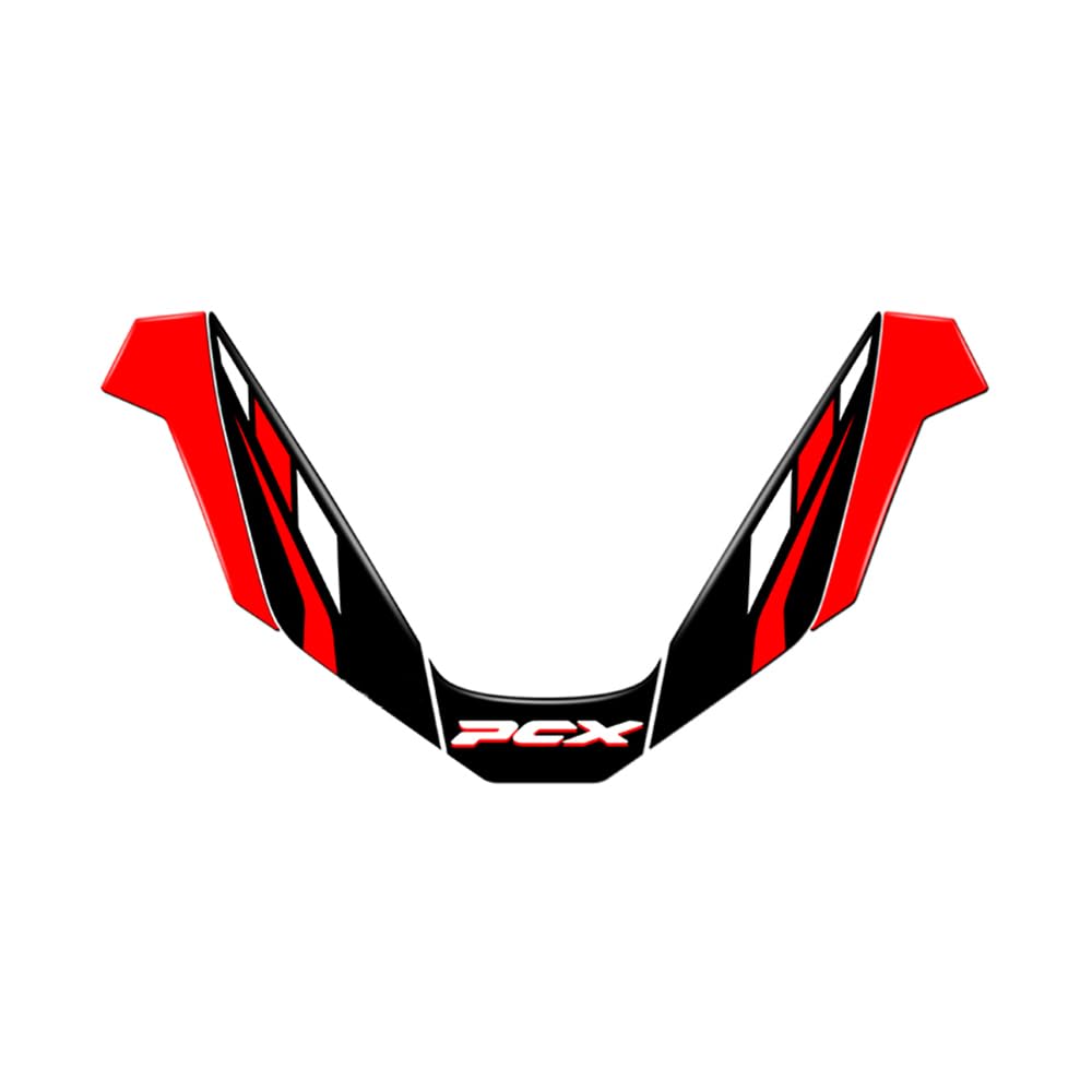 FOR PCX 160 PCX160 2025 Anti-slip Front Sticker Anti-Scratch Protective Sticker Film Armor Modification Accessories (Red) [Parallel Import]