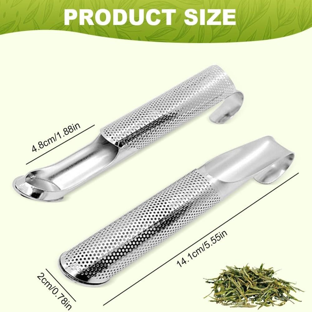 Stainless Steel Tea Infuser Easy to Clean Mesh Strainer New Loose Leaf Tea Steeper  Home Office