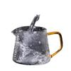 Thickened Hammer Pattern Glass Tea Server - High Temp Resistant Gong Fu Brewing Cup