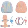 Pet Harness With Leash And Storage Bag For Small Dogs And Puppies