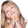 BorneLund Avenir Unicorn Tattoo and Nail Stickers for Kids Ages 3 and Up AN218205