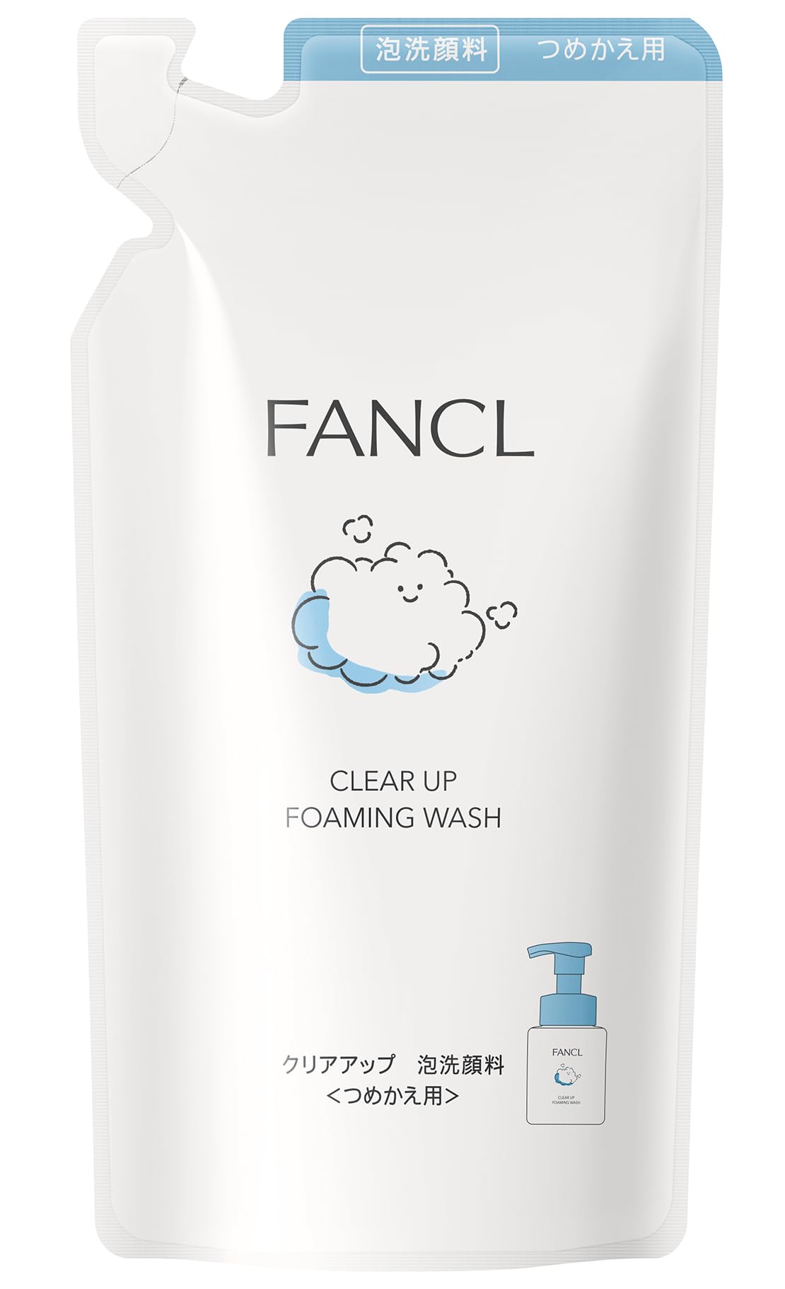 

FANCL Clear Up Foaming Facial Cleanser 170 мл x 1 пакет 100 Средство для умывания лица Quasi-drug [Пополнение] (примерно раз) (акне/сухая кожа/дети)