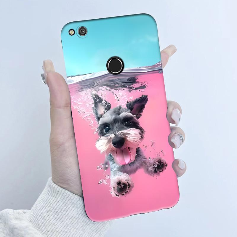 For Huawei P8 Lite 2017 GR3 2017 Case Honor 8 Lite Soft TPU Silicone Cover Cute Cartoon Panda Phone Case PRA-LX1 LX3 Coque Funda