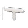 Raccord de tuyau en plastique T 6 mm