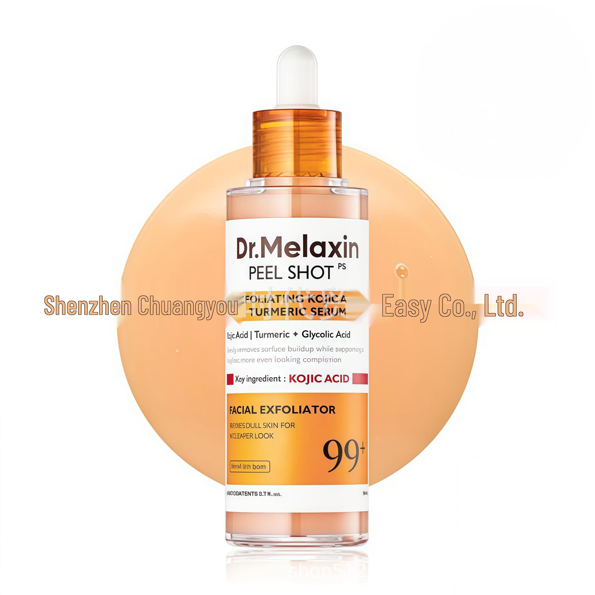 DR. PEEL SHOT Kurkuma Peeling-Set: Spray, Essenz, Körperlotion, Toner, Wattepads Exfoliating Spray beige