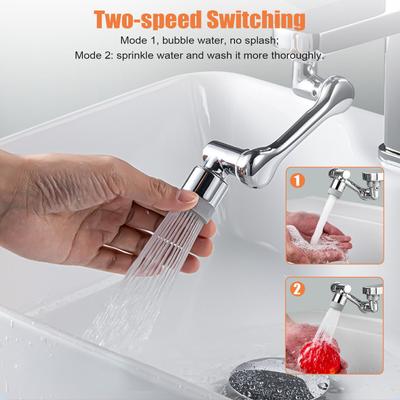 1080 Degree Swivel Filter Faucet Extender Universal Aerator Water Taps For Kitchens Dining Rooms