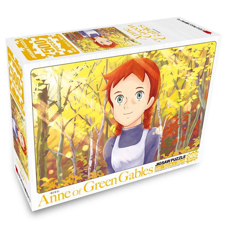 500-teiliges Puzzle – Anne auf Green Gables und der Goldene Wald, beliebtes koreanisches Puzzle