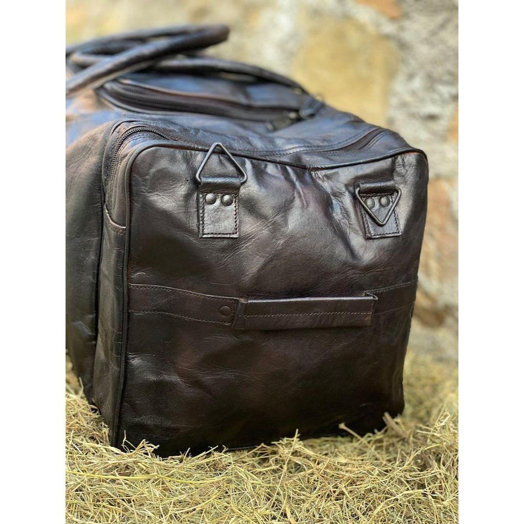 Leather Duffel Bag Gym Bag Overnight Duffel Bag Traveler Bag Luggage Bag Best For Boys