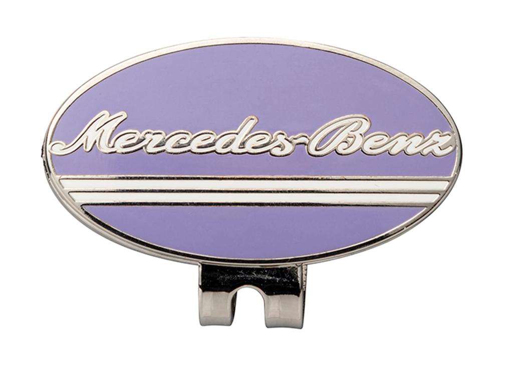 Genuine Clip Marker Oval Purple [Mercedes-Benz Collection]