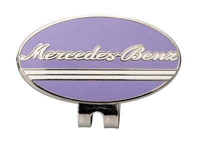 Mercedes-Benz Collection Genuine Clip Marker, Oval Purple