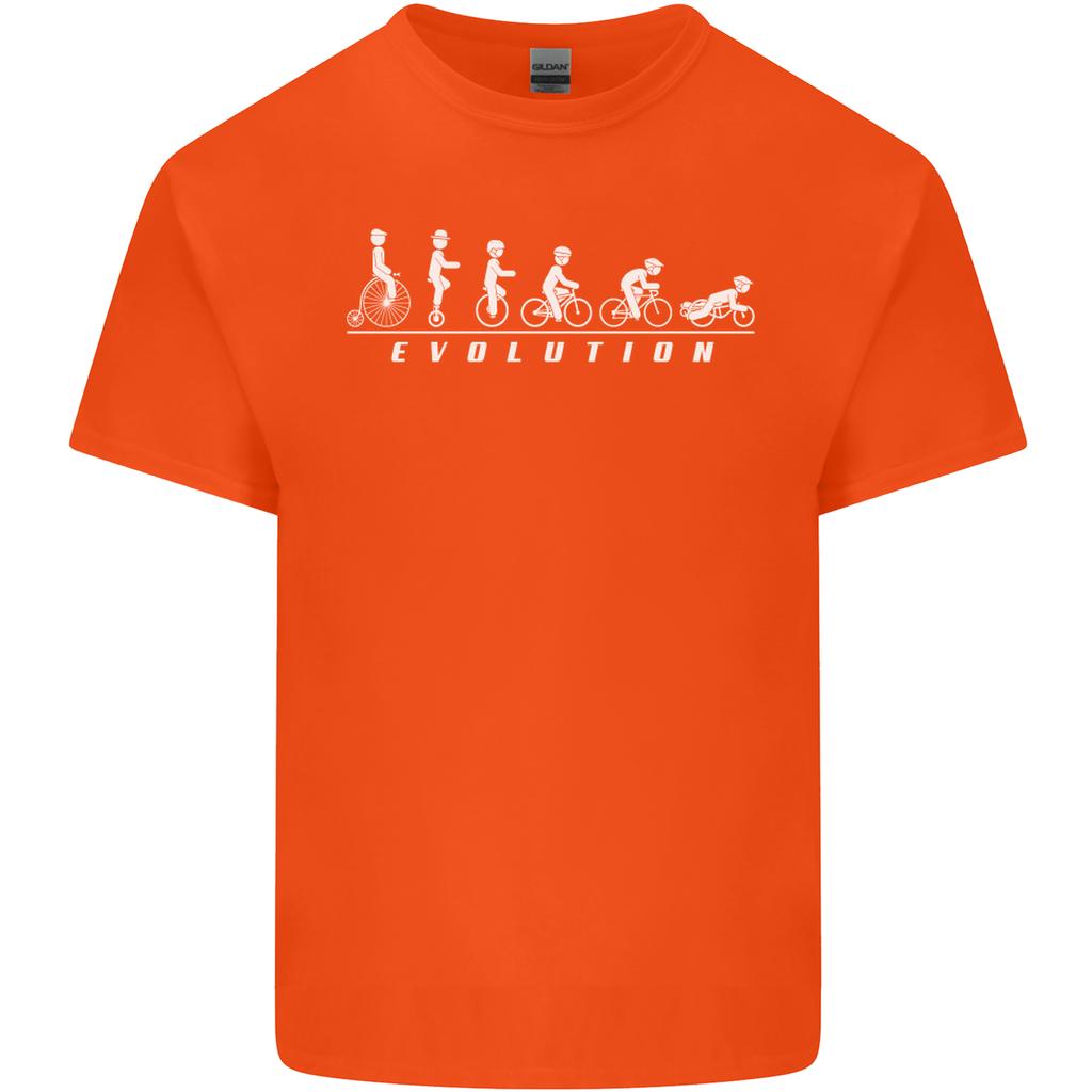 Cycling Evolution Cyclist Bicycle Unisexs Light Cotton TShirt