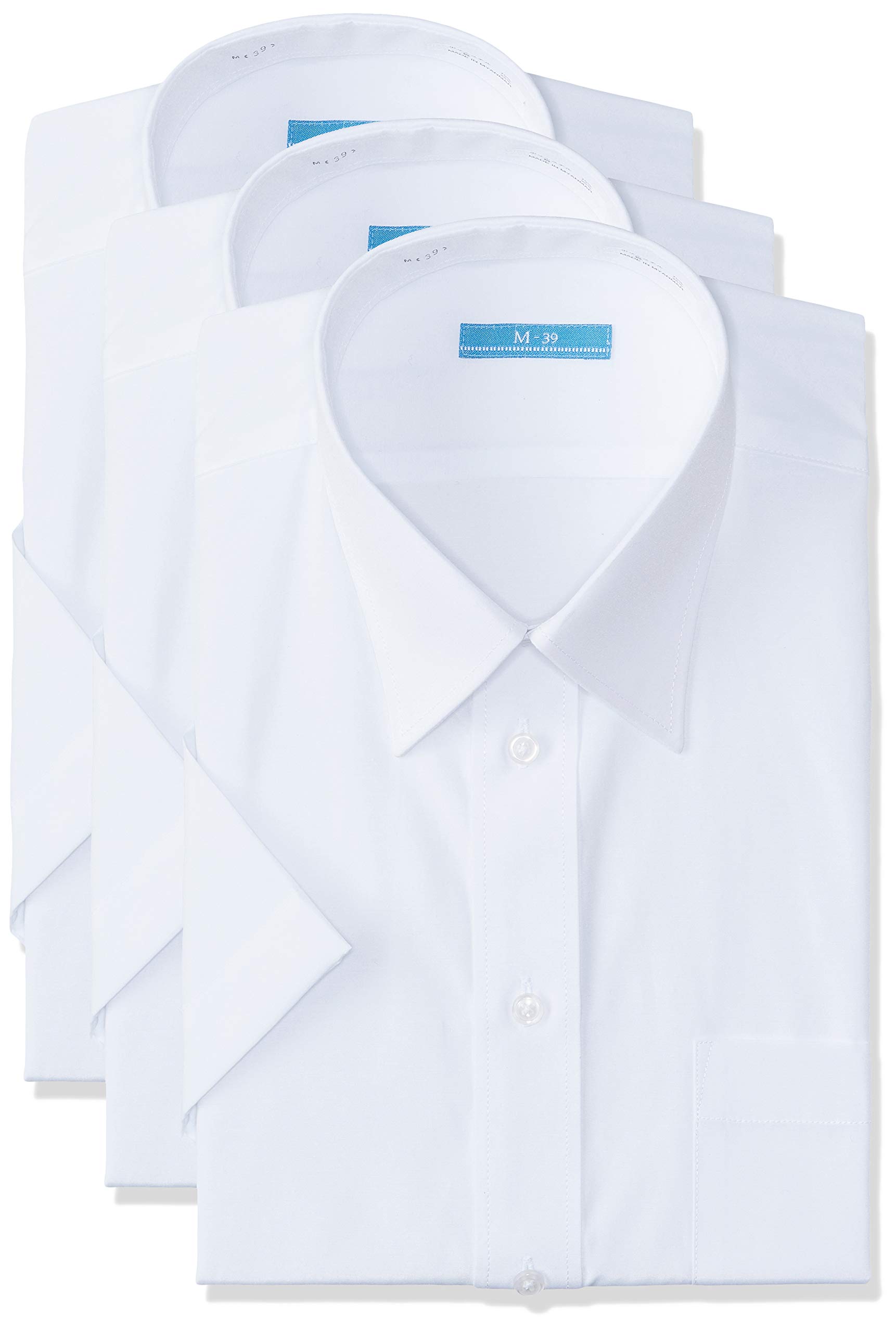 

Рубашка короткая 3 шт. Stable Cool White L [Atelier Sanrokugo] Комплект, Рукав, Комплект, Форма, Бизнес, Biz, Церемонии, Мужская, белый