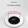 HSPA All-Copper Pop-Up Washbasin Drain Plug
