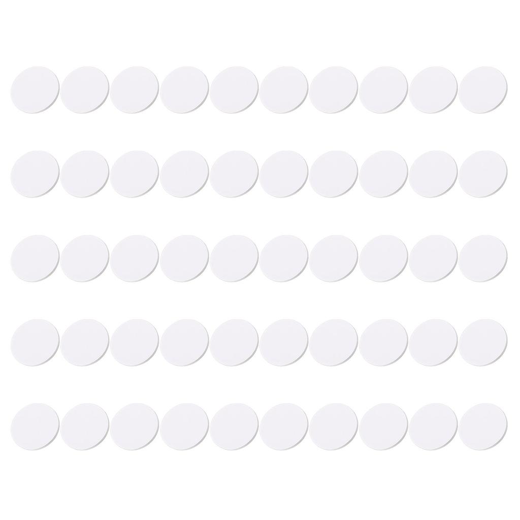 50Pcs 50x3mm Speaker Shock Pad EVA 2 Sides Self Adhesive Anti Vibration Multifunctional Non Slip Speaker Foam Pads Feet