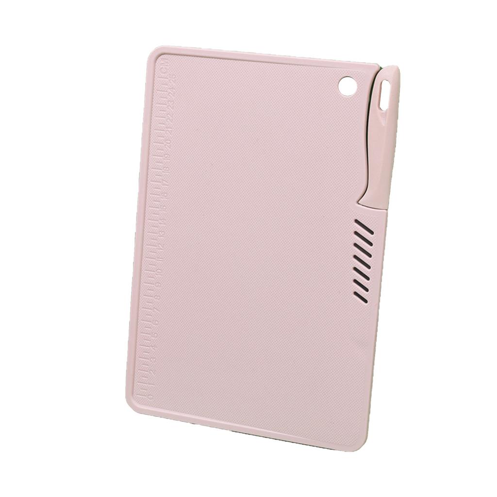 Plastic Utility Cutting Board Safe Multifunctional Portable Fruit Chopping Board With Knife Hanging
