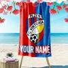 Custom Viktoria Plze Print Beach Towel, Large Soft Quick Dry Towel for Beach Camping Swimming