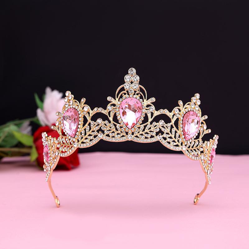 Bridal Crown European and American Baroque Bridal Headwear Birthday Adult Ceremony Crown New Hair Accessories