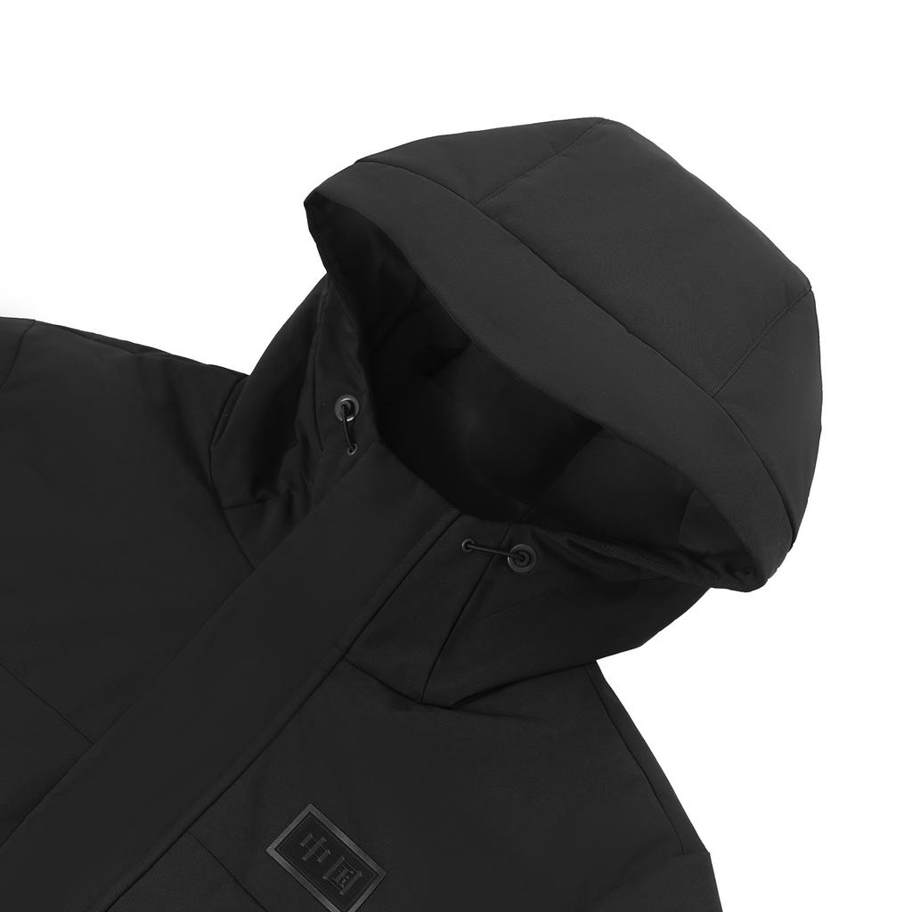 Li-Ning Honor Series Loose Fit Simple Warm Casual Fashion Mid-Length Down Jacket Men Outerwear AYMV687-2