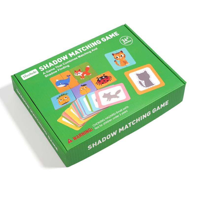 Animal Shadow Match: Interactive Parent-Child Puzzle Game for Focus and Education