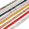 Tiras autoadhesivas de diamantes de imitación de resina para hacer joyas